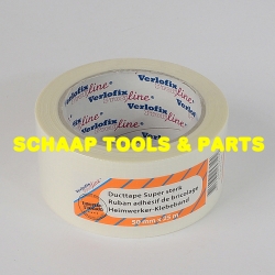 Ducttape Verlofix ProfiLine super sterk breed 50 mm x 25 meter wit  | 25710